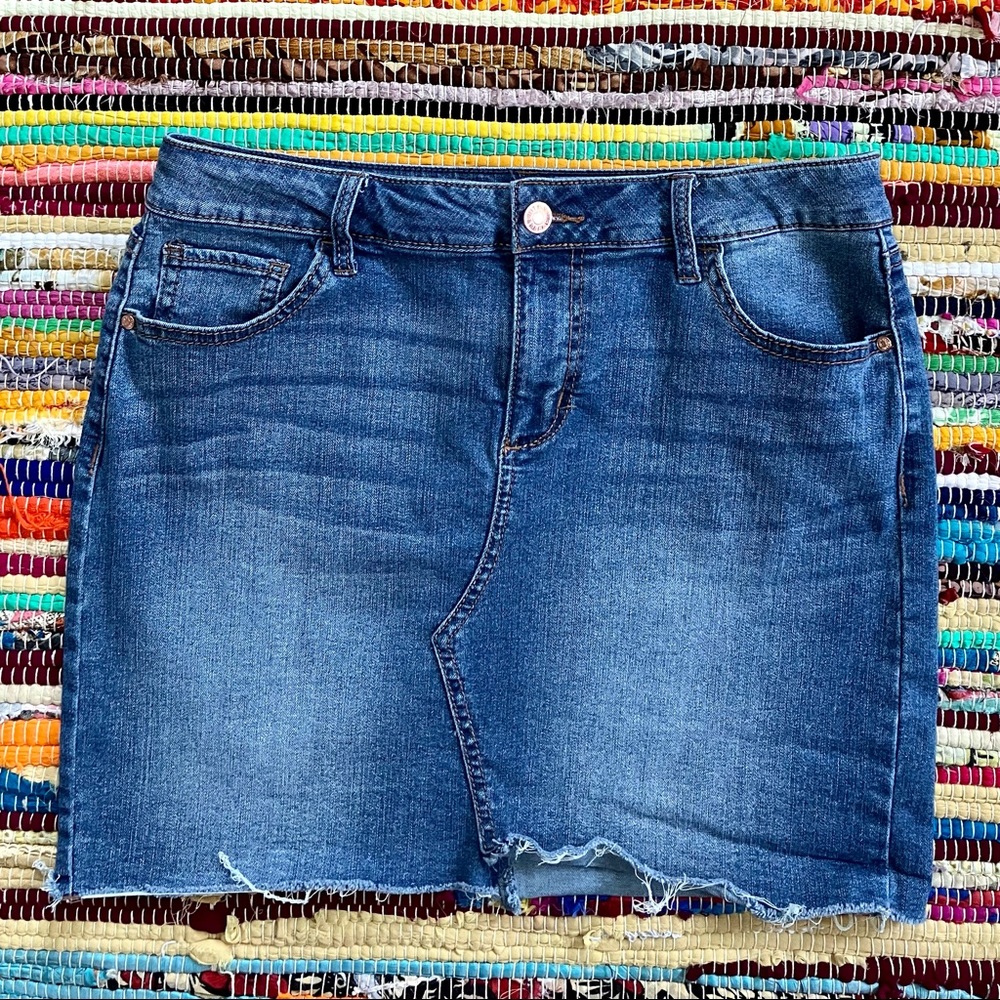 Celebrity Pink ~ Denim mini skirt